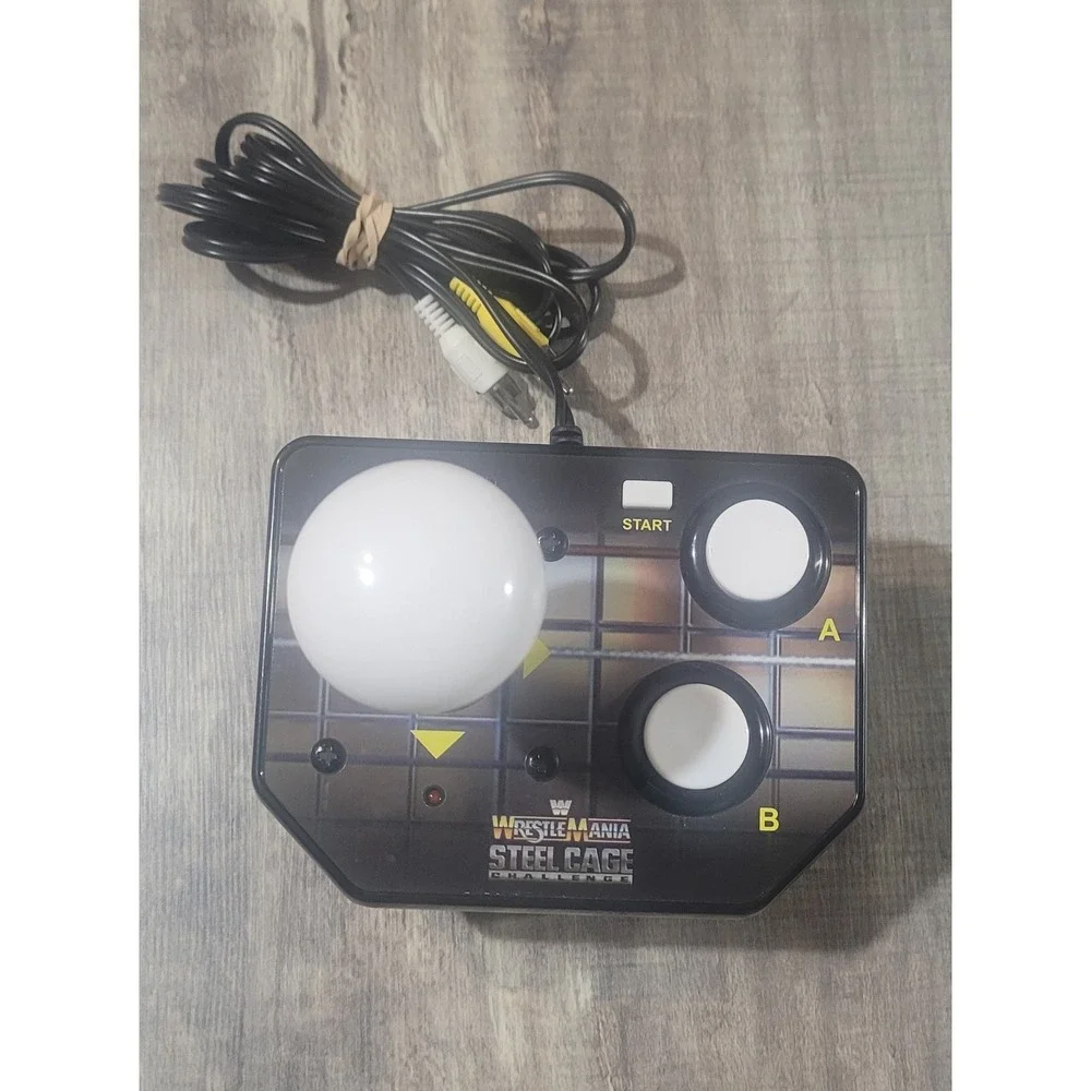 WrestleMania Steel Cage Challenge Plug-n-Play Video Game WWE Tested Working EUC‎